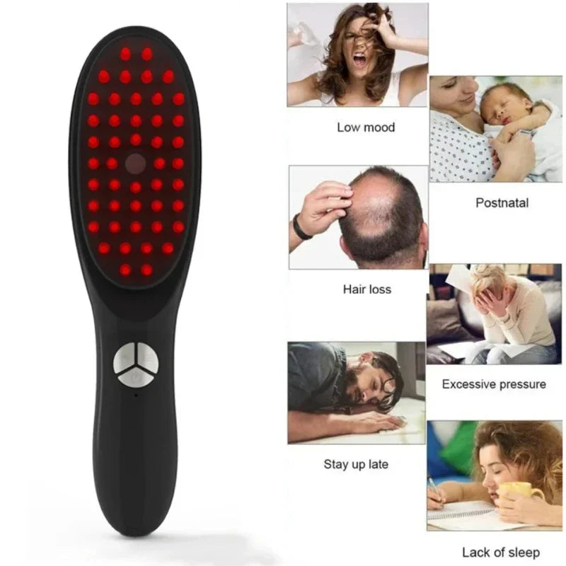 Discountdot™ Nanofog Scalp Electric Comb & Hair Brush
