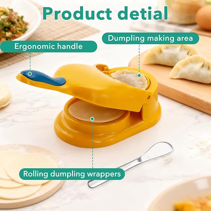 Discountdot™ 2 In 1 Samosa Maker & Dumpling Maker