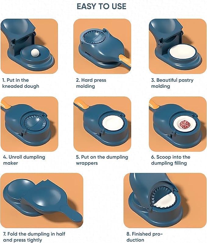 Discountdot™ 2 In 1 Samosa Maker & Dumpling Maker