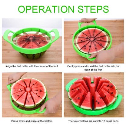 Discountdot™ Extra Large Multipurpose Watermelon Slice Cutter for Quick & Easy Serving